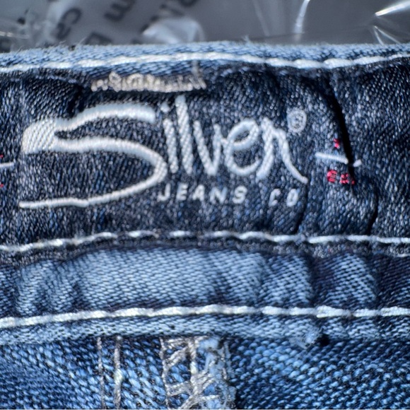 Silver Jeans Co. Men’s Grayson Straight Leg Jeans W36 L34 Blue Stretch Denim - Picture 7 of 9